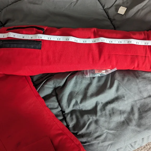 Blue notes red winter jacket - Picture 6 of 7